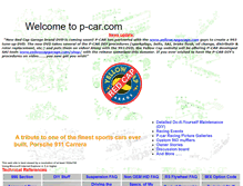 Tablet Screenshot of p-car.com